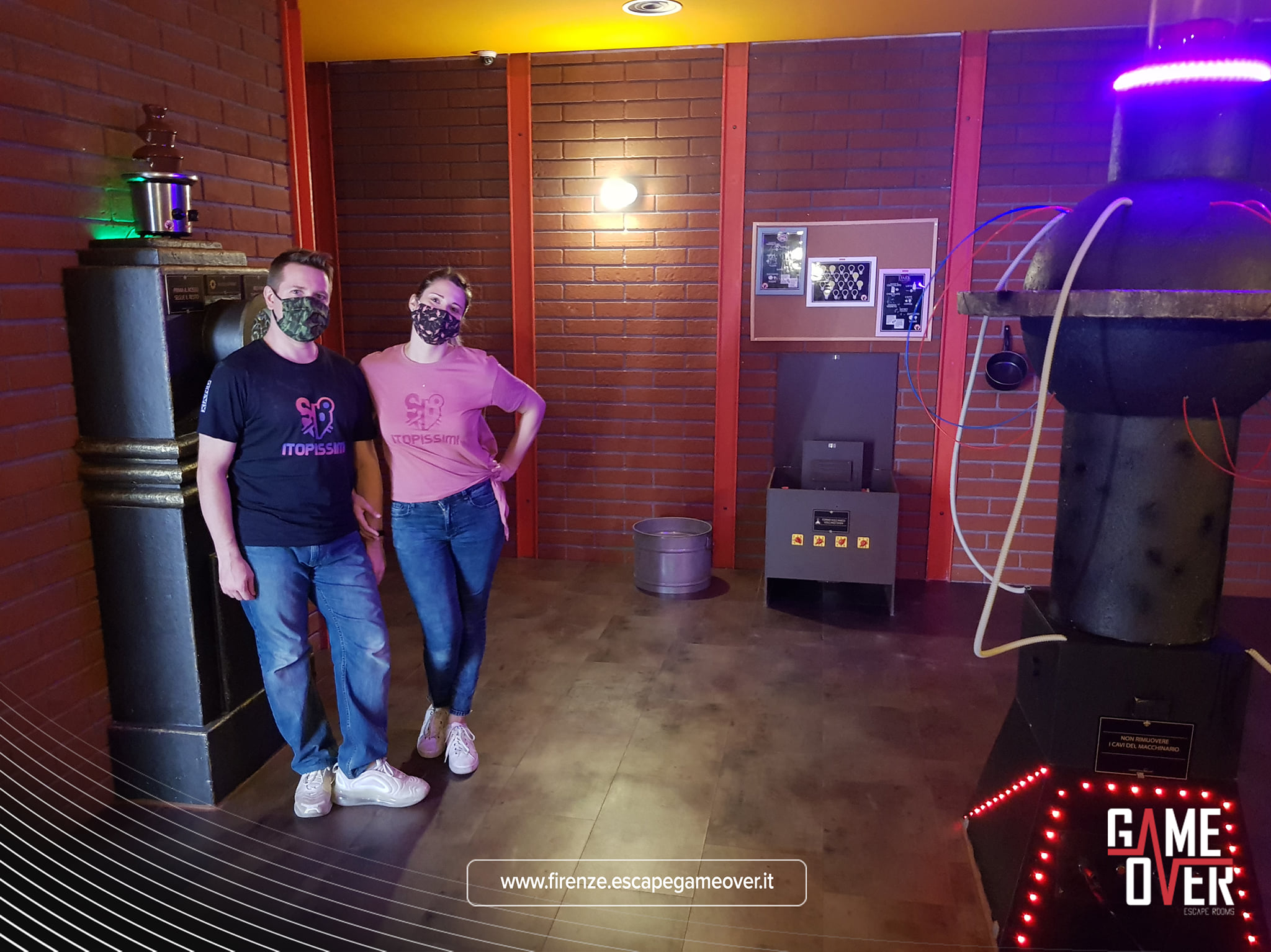 La fabbrica di cioccolato Game Over Firenze